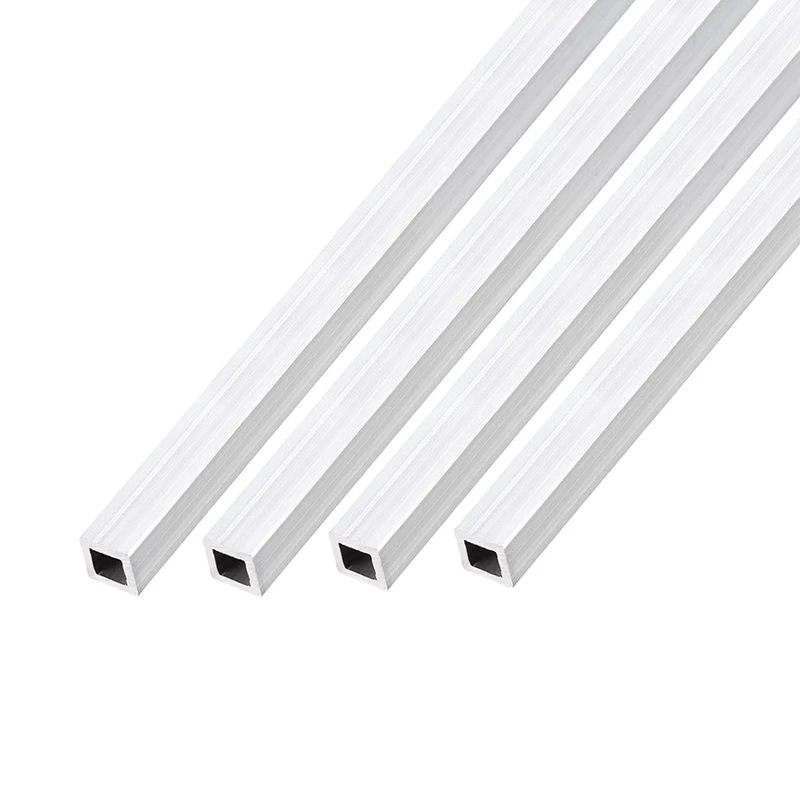 Rectangular Aluminum Tube Profile 10x10mm 20x20mm 30x40mm Aluminium Alloy Square Pipe Complete Specifications Widely Used aluminium tube
