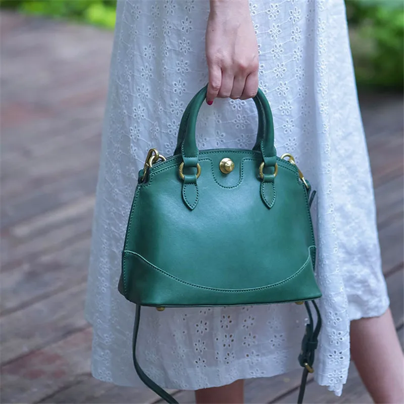 

Fashion designer original luxury genuine leather women's handbag first layer cowhide outdoor travel party shoulder messenger bag