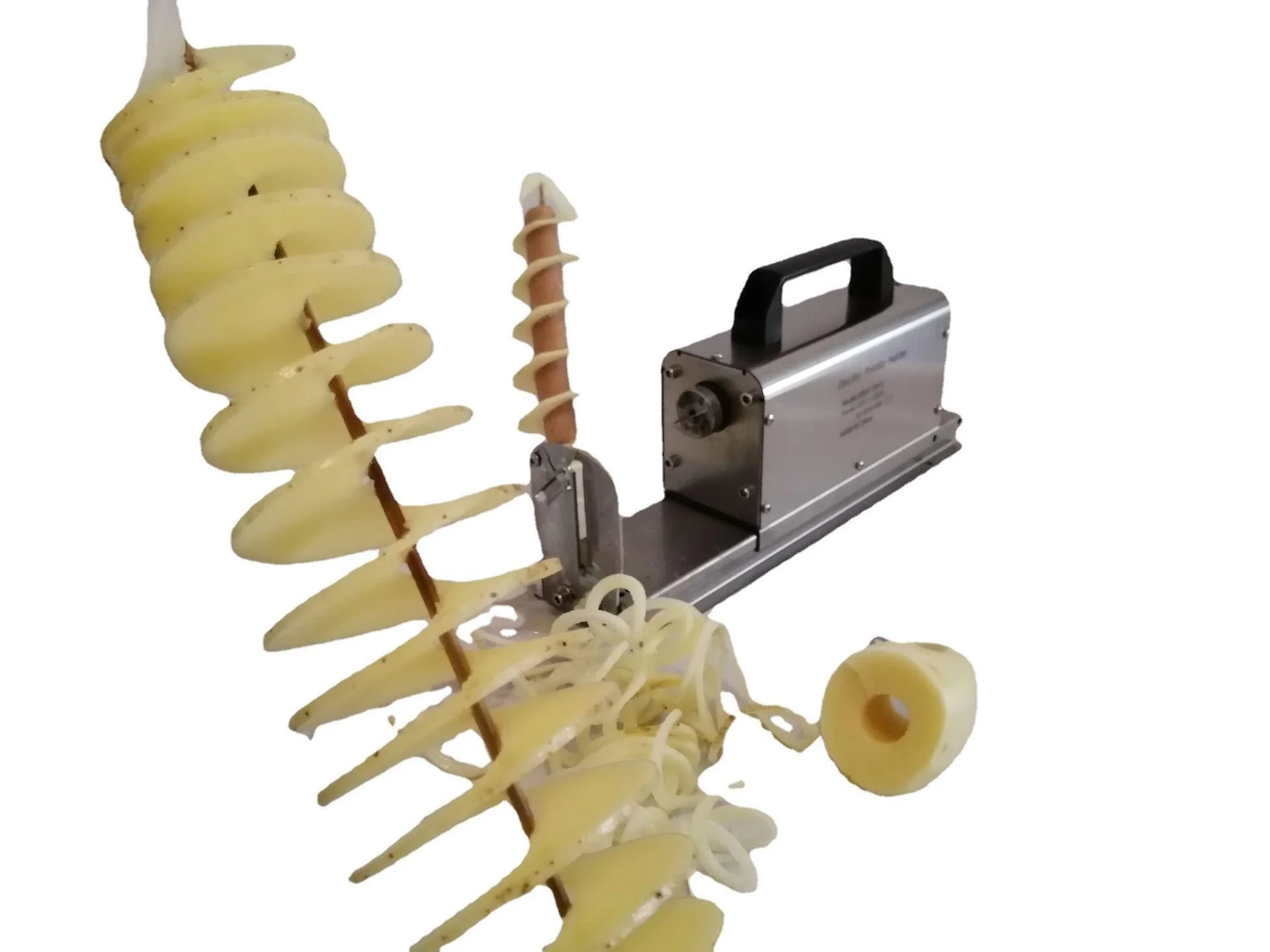 110V 220V 40W 528-8 3IN1 Electric Multifunctional Potato Tower Machine Cutting Machine Potato Twist Curly Fries Twist Hot Dog