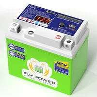 Démarreur de moto étanche avec BMS, batterie au lithium, scooter veFePO4, vélo de course, degré, 4L-BS, 5L-BS, 12V, 2Ah, 3Ah, CCA, 160A, 180A 3