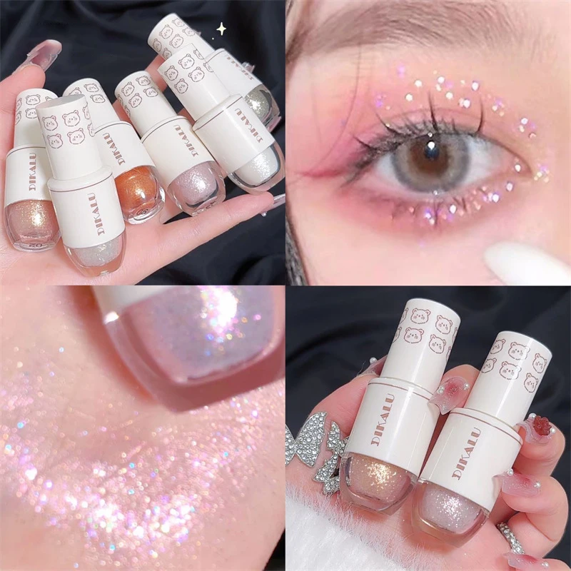 Liquid Eyeshadow Eye Makeup Sdraiato Silkworm Pearl Super Shining Crystal Fine Shining Powder Eye Shadow Make Up Cosmetics