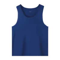 Gilet en pur coton pour hommes, respirant, mince, sport pour jeunes, fondation, hurdle I, ample, été, maillot de corps à col licou 1