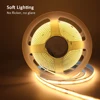 FOB COB LED Strip Lights 12V 2M 3M 5M High Density Flexible Diode Tape Light 3000K 6000K Linear Dimmable 12 Volt Home Decoration 5