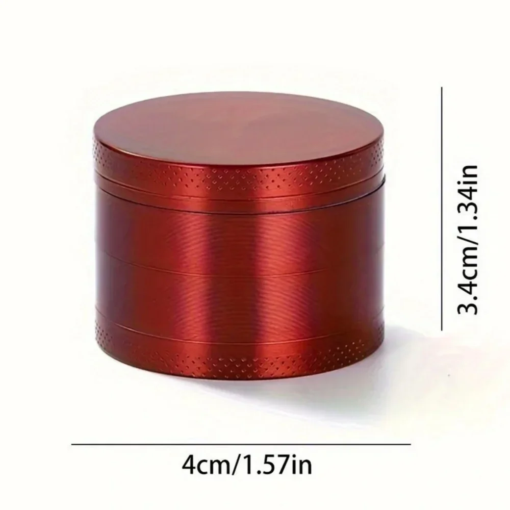 Premium Metal 4-Layer Herb and Spice Grinder - Perfect Kitchen Tool and Gift