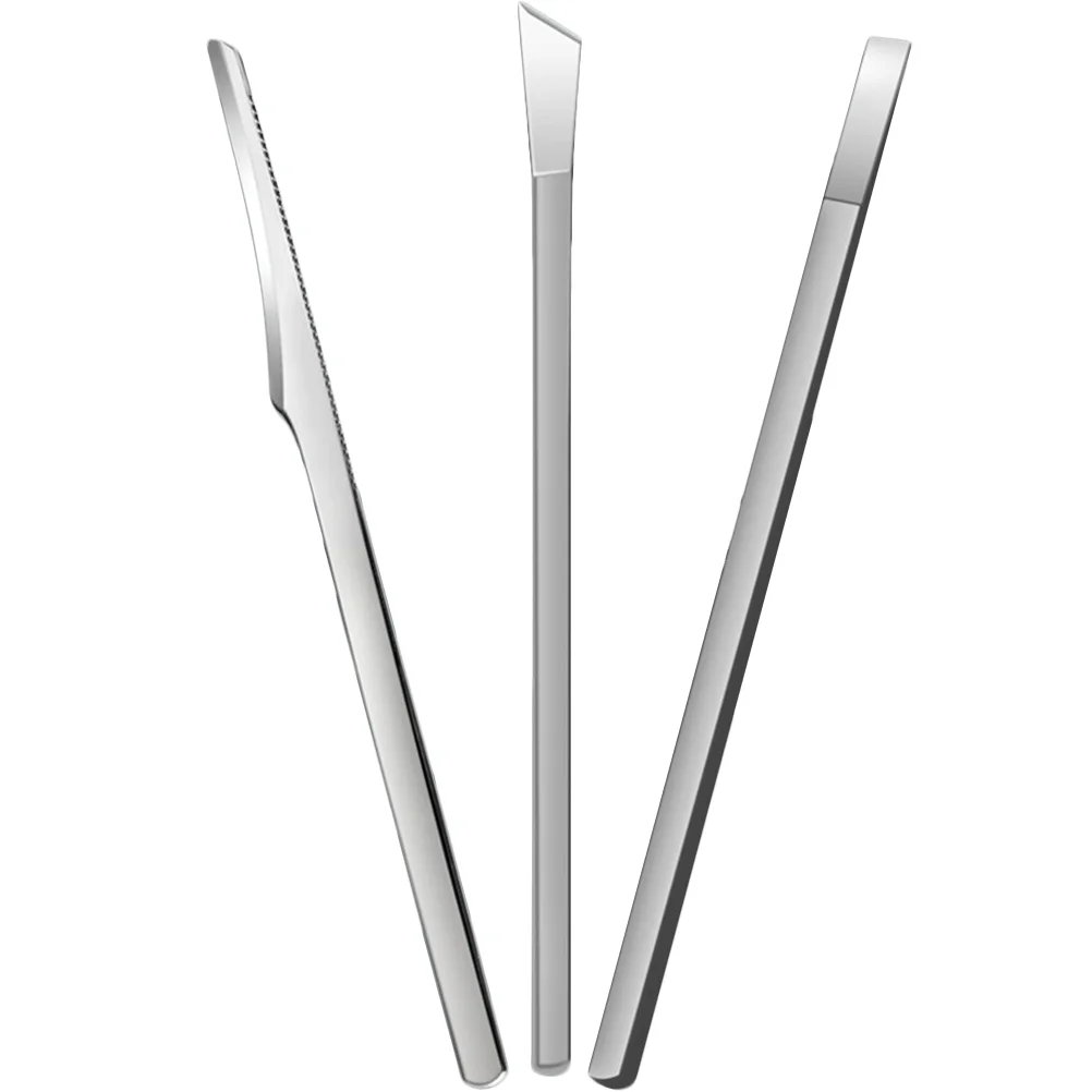 Pedicure Knife Set Stainless Steel Scraper Dead Skin File Foot Care Tool Multi Functional Pedicure Tools Ingrown Nail 3 Pcs