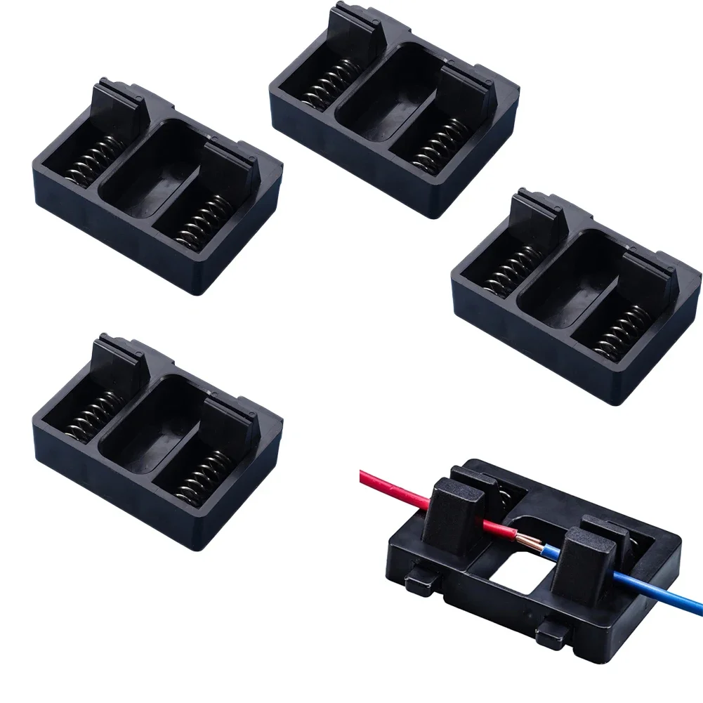 5pcs Electric Wire Welding Fixture Holding Power Stabilizing Wire Holder Soldering Anti-Slip Dual Clamps For Electronics Repair