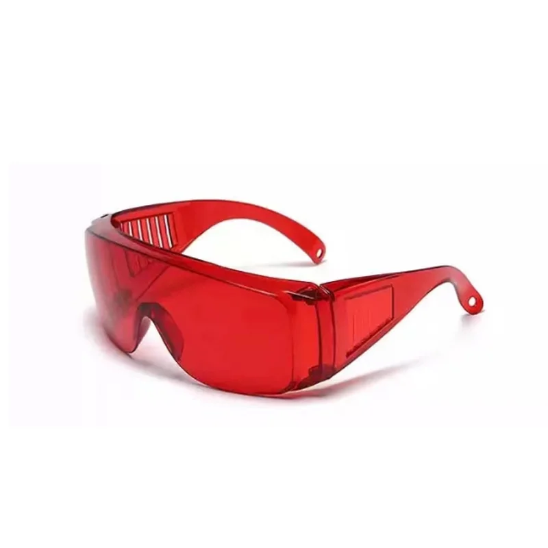 1/3 PCS Dental Protective Eye Glasses UV Curing Light Goggles Red