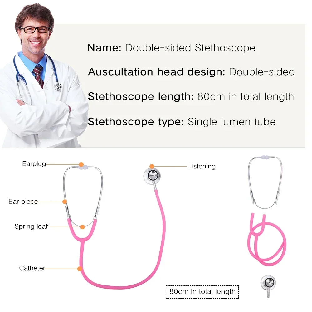 Dual head stethoscope Medical stethoscope