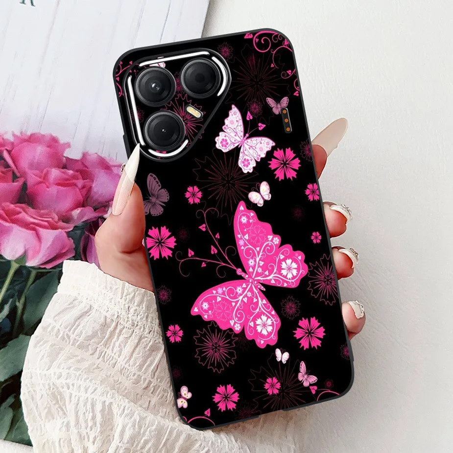 Cute Cat Painted Soft TPU Phone Case - Enhanced Protection and Style