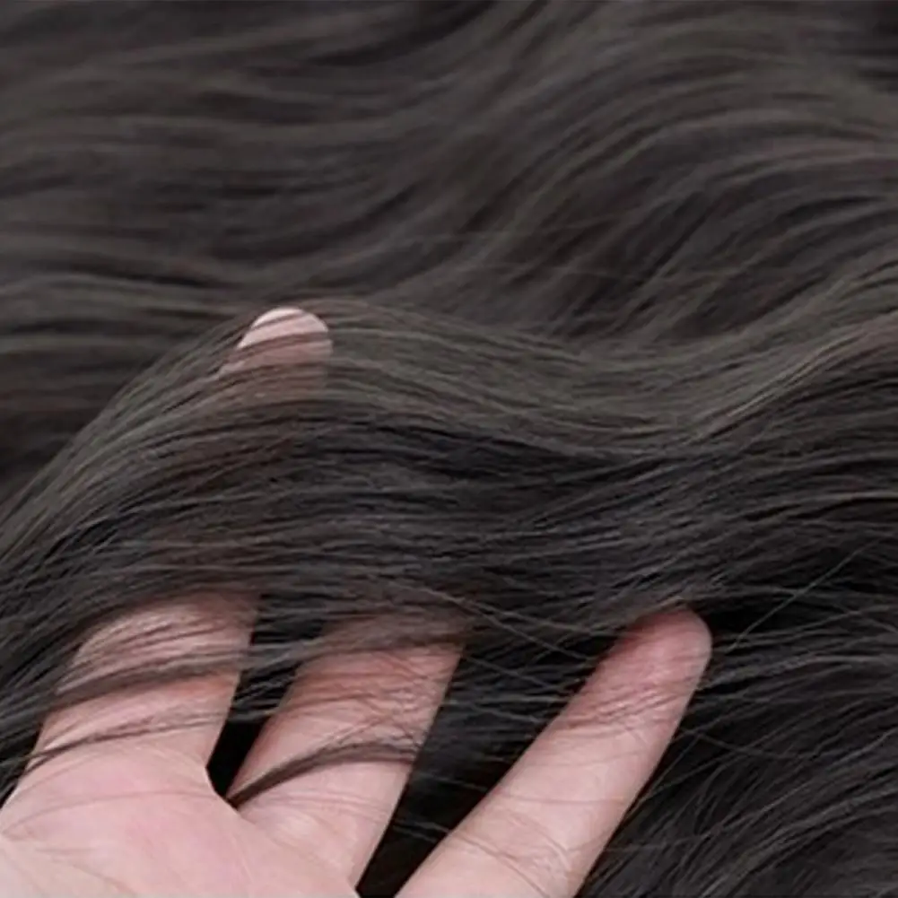 Women Synthetic Ponytails Curly Ponytail Extension With Claw Clip Fluffy High Temperature Fiber High Long Wavy Ponytail Wig