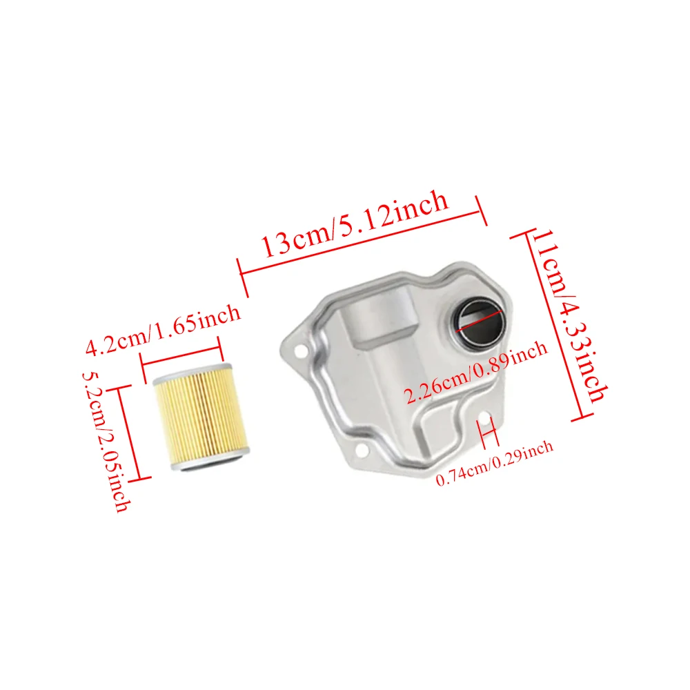 1Set Auto Transmission Filter For X-TRAIL / ALTIMA / MURANO QASHQAI ROGUE 20 Hole/21 Hole ABS High-quality Car Accessories automatic transmission fluid filter