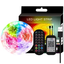 

USB Plug LED TV Background Light Strip RGB Remote Control WiFI Bluetooth Control