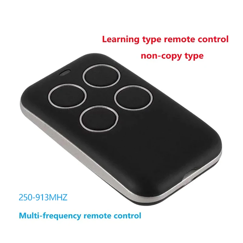 

Multifrequency 868 433 315 330 390 MHz Garage Door Gate Remote Control Duplicator Keychain Opener Command Clone 4 Channel