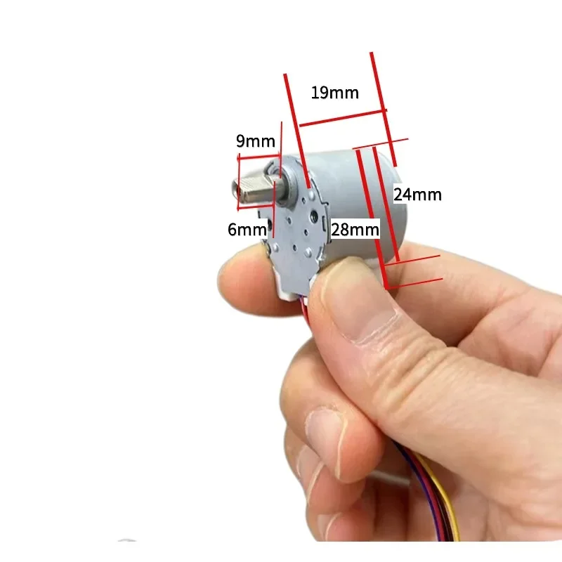 24BYJ48-034 5V 12V Stepping Motor Deceleration Monitoring Camera Projector Stage Light Intelligent Curtain stepper motor
