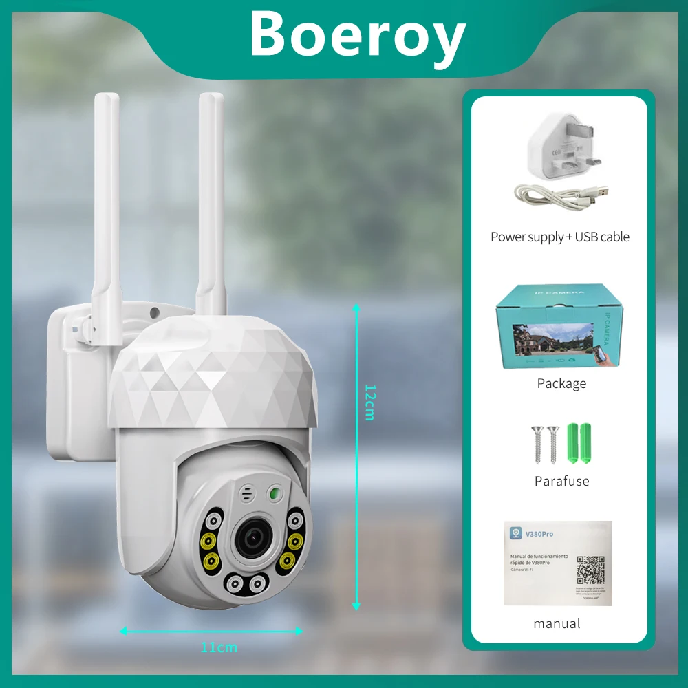 ߿  IP ī޶, V380 Pro 2MP HD,   LED ,  , , , Ʈ Ȩ, Ʈ , ȭ 