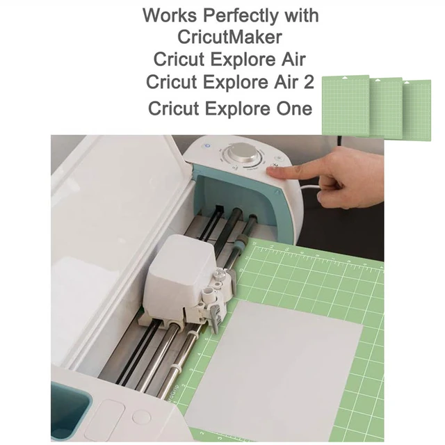 5Pack Cutting Mats for Cricut Maker 3/Maker/Explore 3/Air 2/Air/One(12X12  Inch) Quilting Cricket Mats Accessories