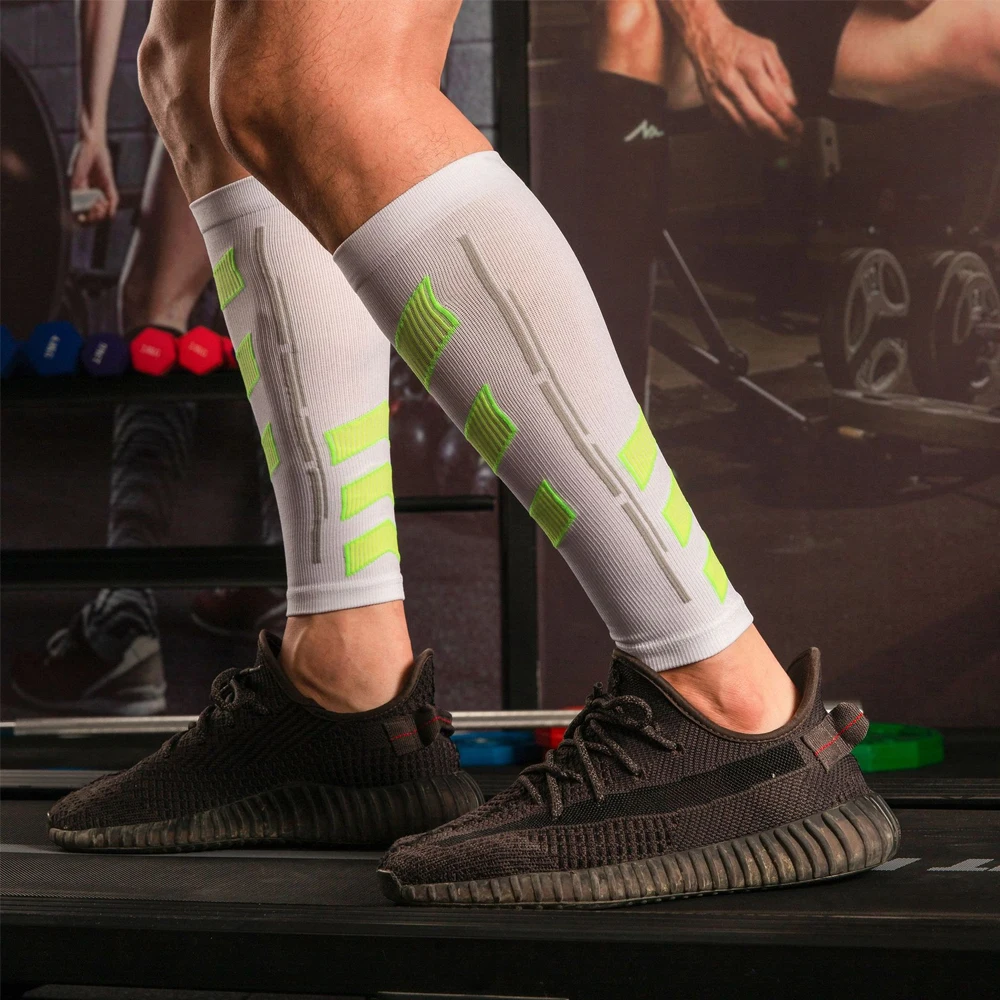Sports Leg Calf Compression Sleeves 1Pair Running Basketball Football Calf Support Shin Guard Leg Warmers Cycling UV Protection calf compression sleeves,calf compression sleeve