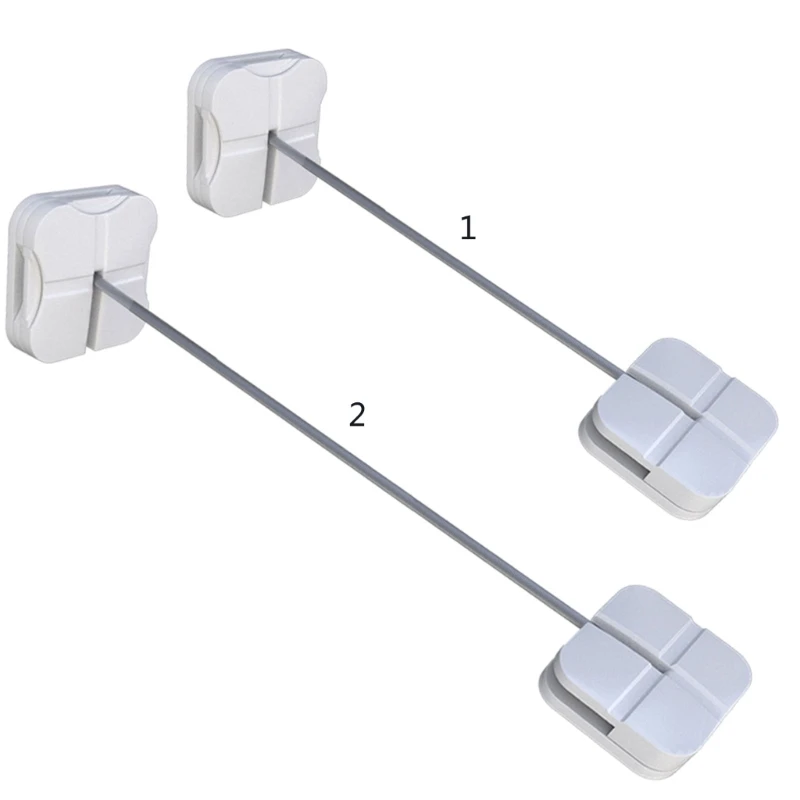 

Multifunctional Child Security Lock Pet Proof Freezer Closet Door Locks for Kitchen Oven Kids Safety Lock for Most Door