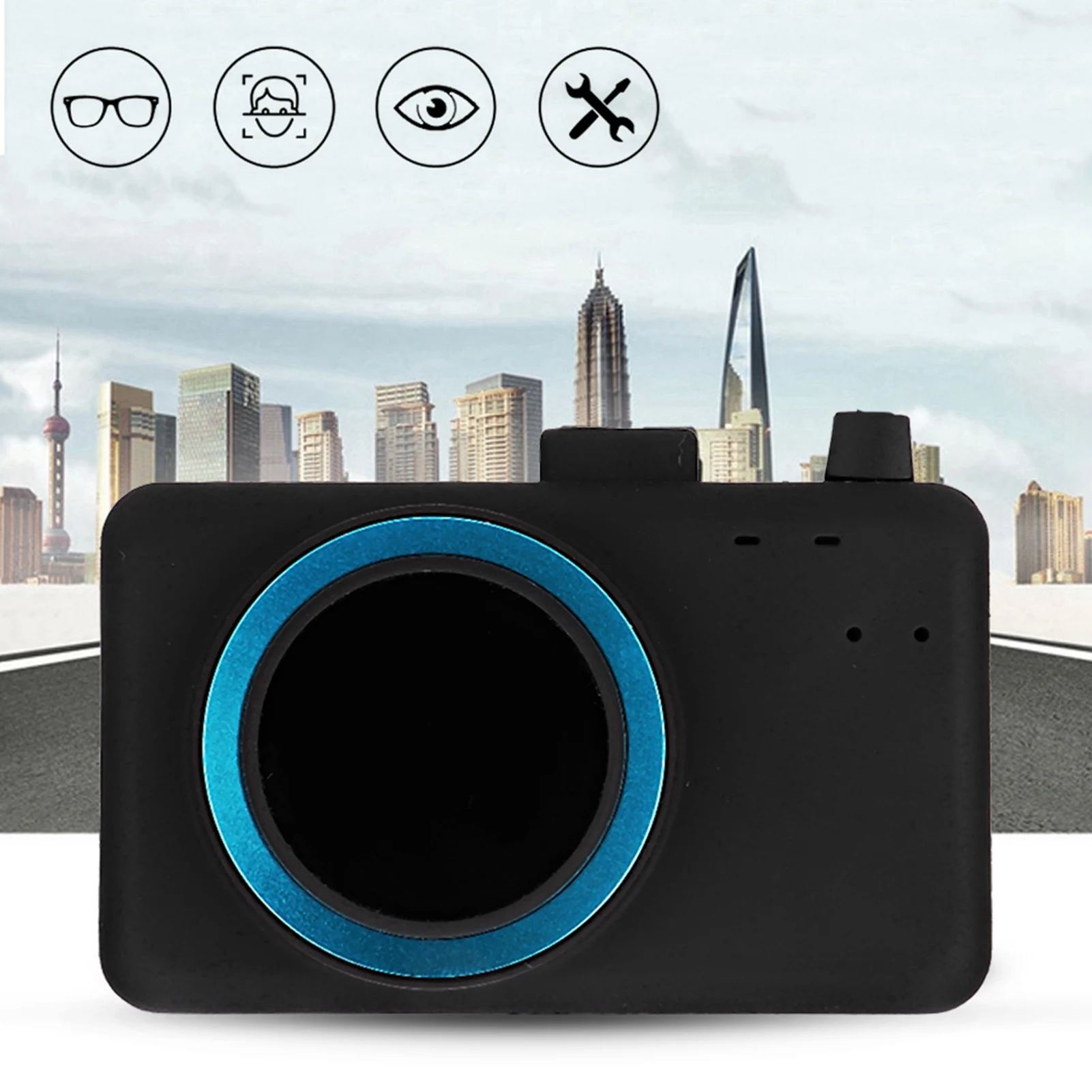 Car Fatigue Driving Alarm Device Real Time Face Reading Driving Alert Anti Sleep Safety Monitor