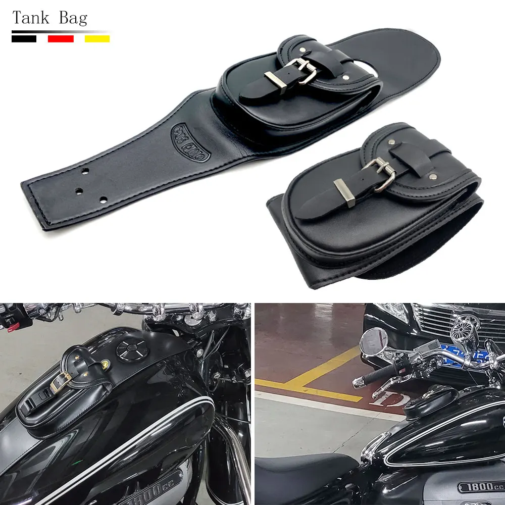Motorcycle-R-18-Fuel-Tank-Decoration-Storage-Bag-Retro-PU-Leather ...
