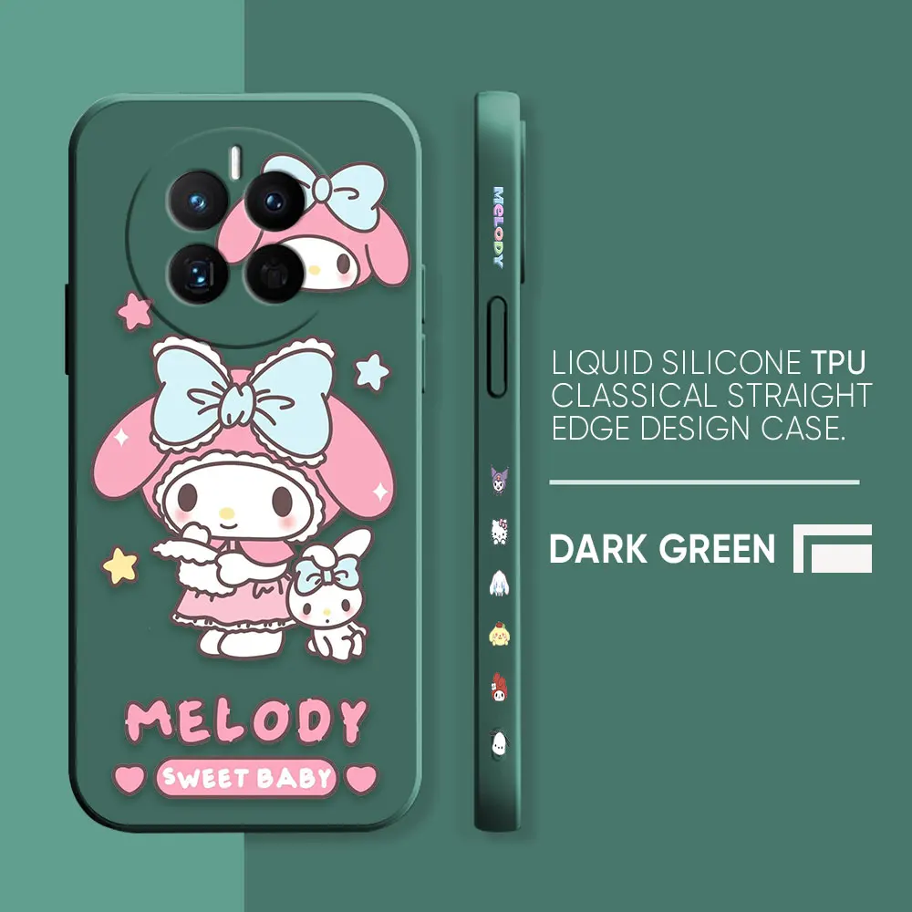 thumbnail image 1 of Phone Case For Huawei MATE 10 20 20X 30 40 50 P20 P30 P40 P50 10 PRO PLUS Case Cover Funda Cqoue Shell Capa Cartoon My Melody, 1 of 5