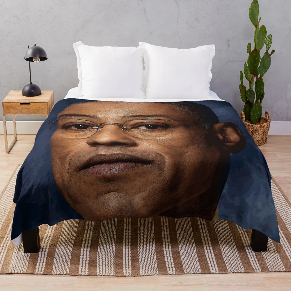 

Giancarlo Esposito Pop Art Painting Throw Blanket Summer Bedding Blankets