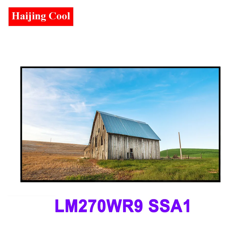 오리지널 4K 98% P3 4 면 마이크로 테두리 IPS 블랙 LCD 스크린, LM270WR9 SSA1, 델 U2723QX 교체 또는 DIY HD 모니터, 27 인치, 신제품