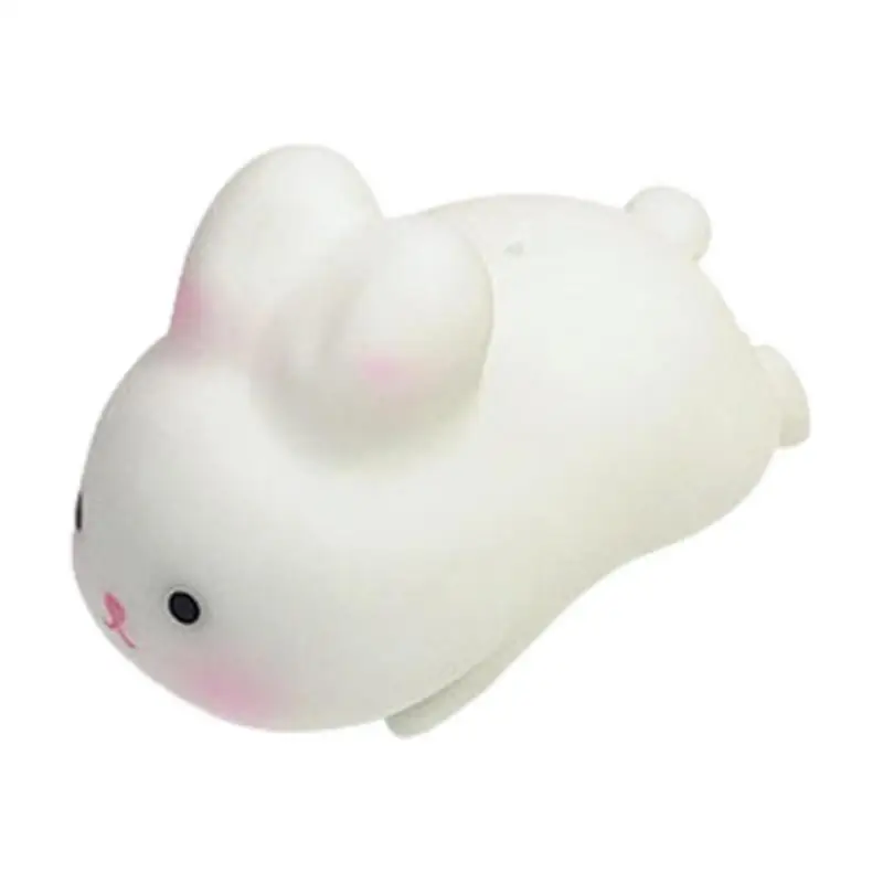 

Rabbit Squeeze Toy Bunny Kids Flexible Toys Bunny Relaxing Toy Finger Exercise Cute Animal Toy Small Sensory Toy