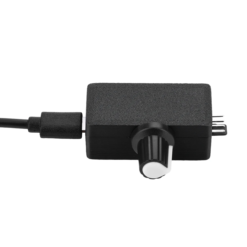12V PWM 4Pin Speed Controller Fan Speed Controller Regulator Type-C USB Power Supply DIY Water-cooling Cooling with Cable