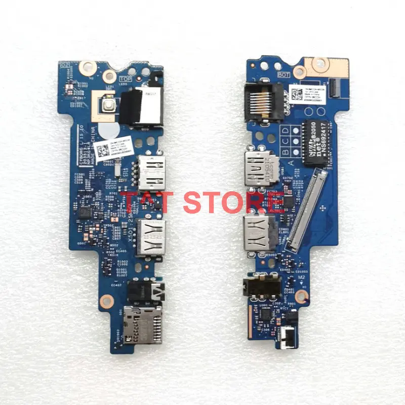 Original para Dell Latitude 3520 E3520 Placa de Botão Energia Usb Cartão sd Placa Leitor Mccdh 0mccdh Teste Bom