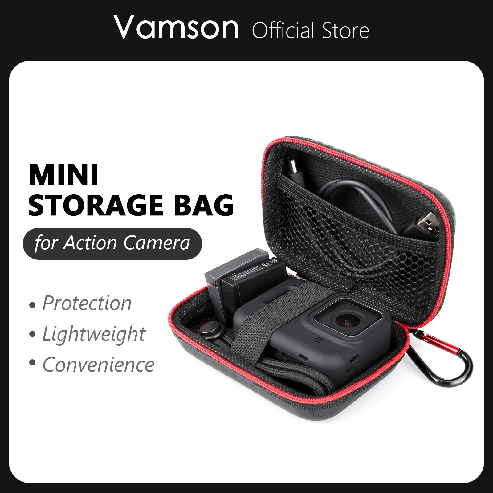 Action Camera Accessories Bags  Camera Accessories Storage Bag - Camera Bag  Portable - Aliexpress