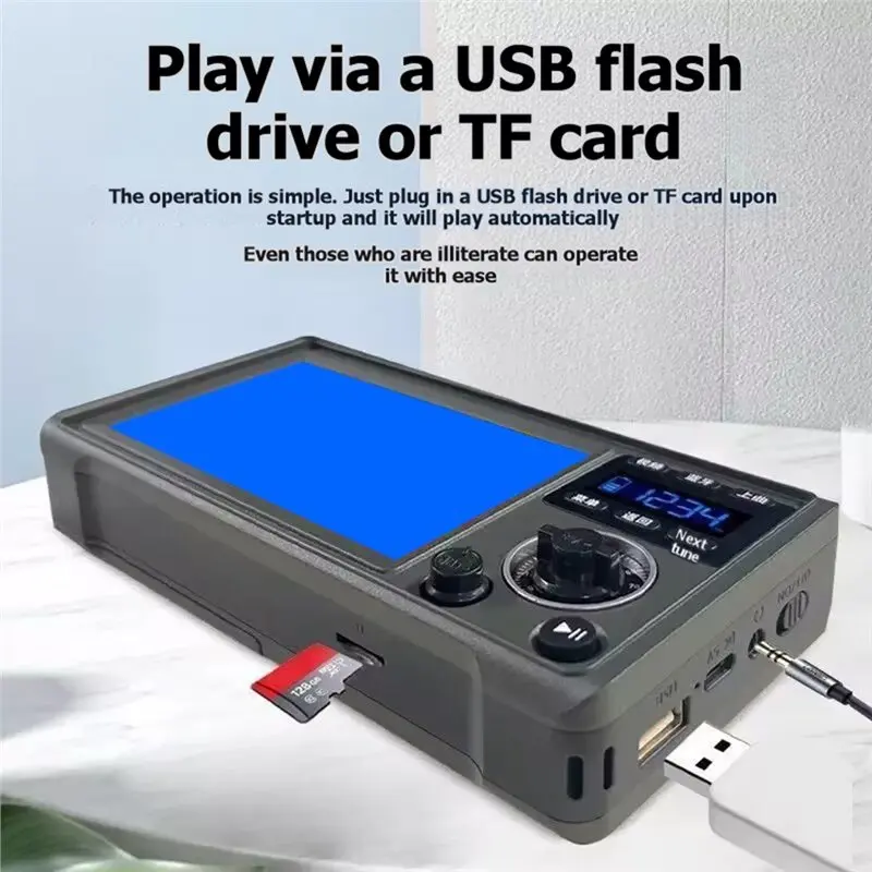 Danoz TechSmart L62A Bluetooth FM radio MP3 MP4 player