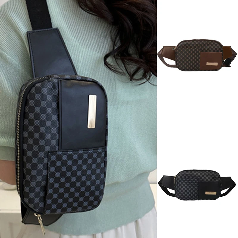 Neutral Color Padded Waist Bag for Travel and Business