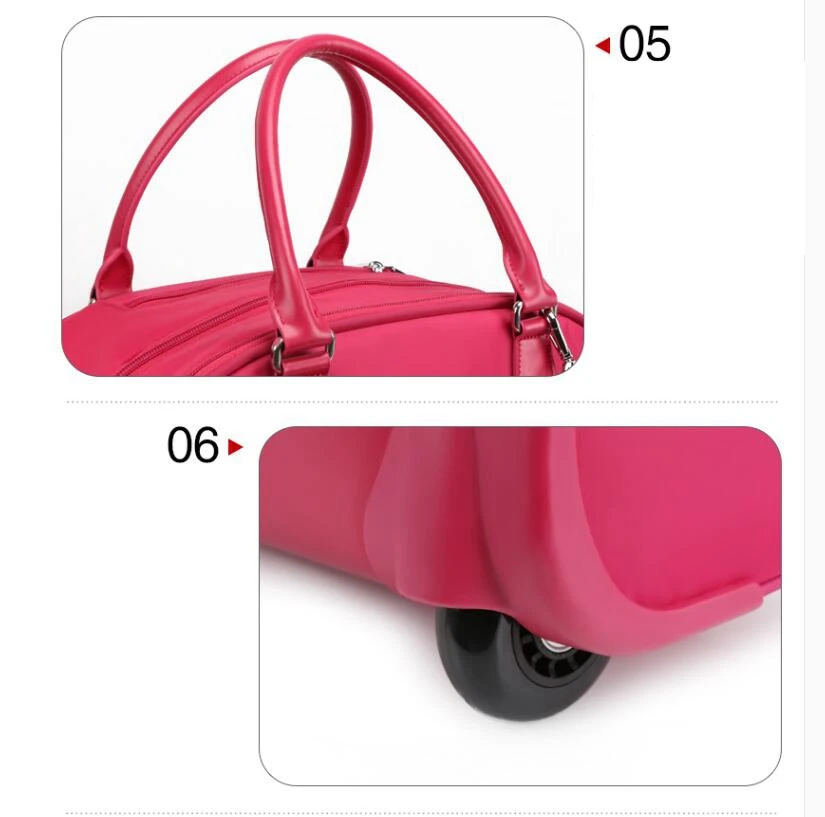 Rolling Luggage Trolley Folding Luggage Trolley Women Travel Suitcase Rolling Luggage Suitcase Rolling Luggage bag Wheeled bag for Travel Trolley Carry on Hand Luggage