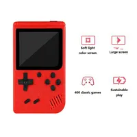 A Red Retro Classic Games Children's Handheld Small Game Console With 400 Game Charging Can Be Connected To The TV 2