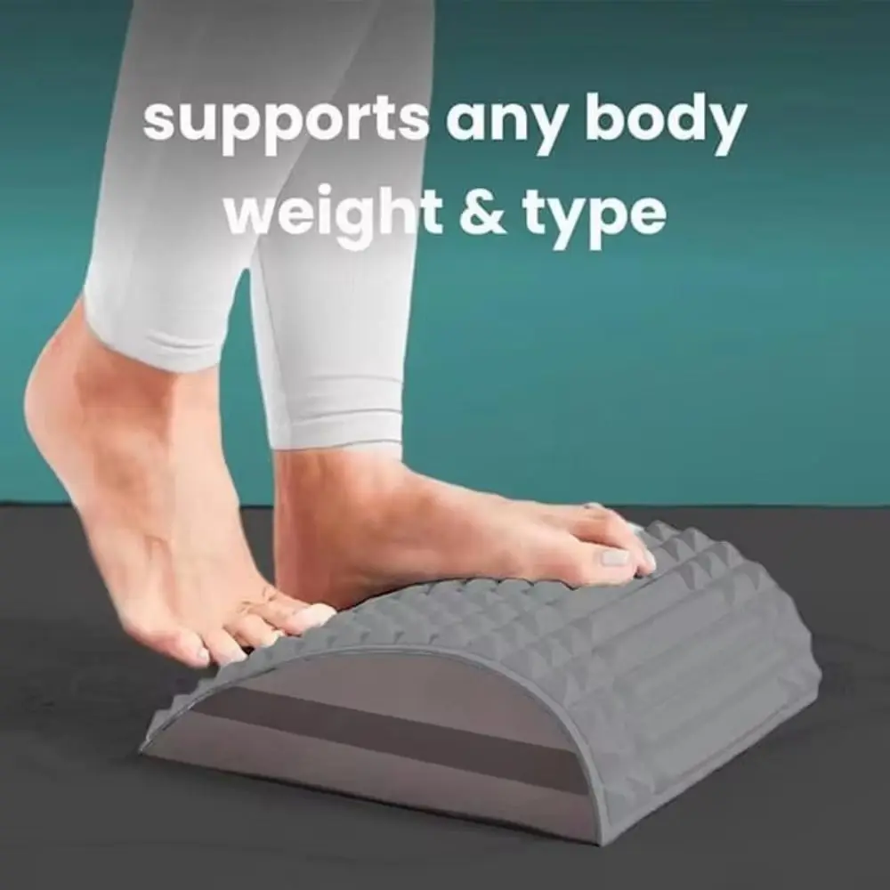 Device TPE Lumbar Back Massager EVA Neck Stretch Spine Support Corrector Waist Massage Back Stretcher Unisex