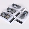 MJ 1:64 DeLorean DMC I II III  Back To The Future Time Machine Mr.Fusion Diecast Toy Vehicle Car Model 6