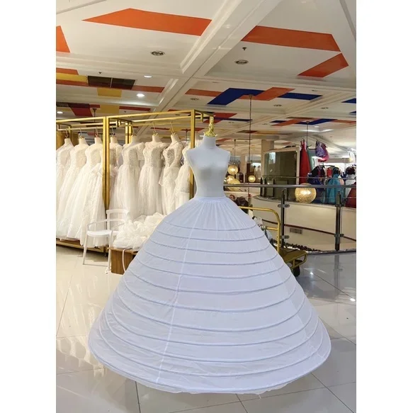 ACTUAL PHOTO SUPER BIG PUFFY PETTICOAT HIGH QUALITY FOR DEBUT/WEDDING GOWNS