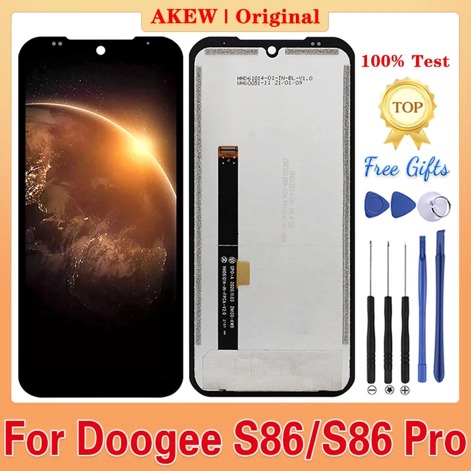 Kit Schermo LCD Di Ricambio Con Touch Digitalizzatore Per DOOGEE S96 Pro – 6.22 Pollici, Risoluzione 720x1520, Con Strumenti Di Montaggio
