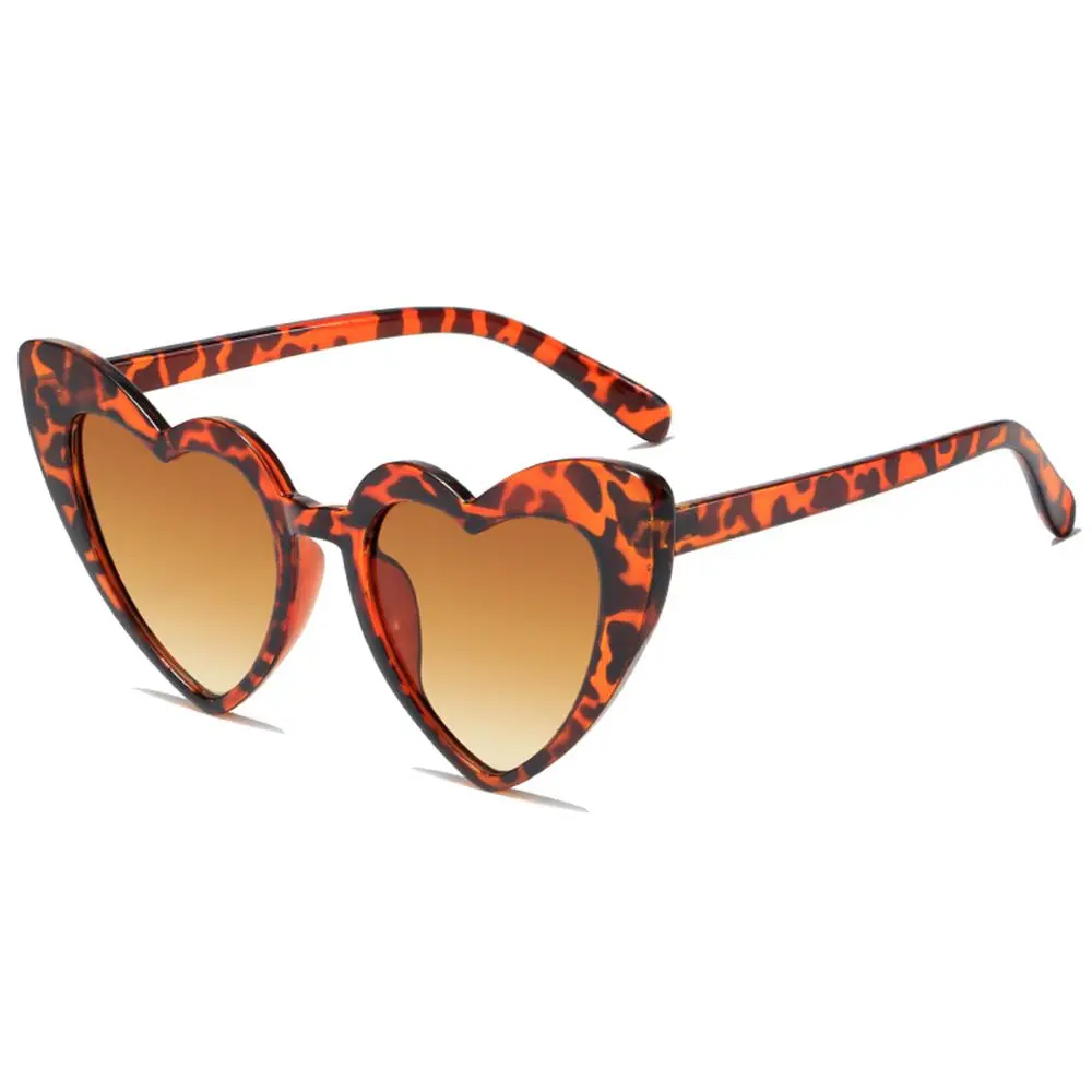  - Heart Sunglasses Women Brand Designer Cat Eye Sun Glasses Female Retro Love Heart Shaped Eyeglasses Ladies UV400 Protection
