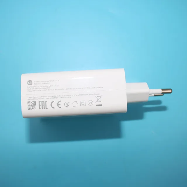 Cargador Xiaomi 120w Gan De Pared MDY-13-EE - Xiaomi Colombia