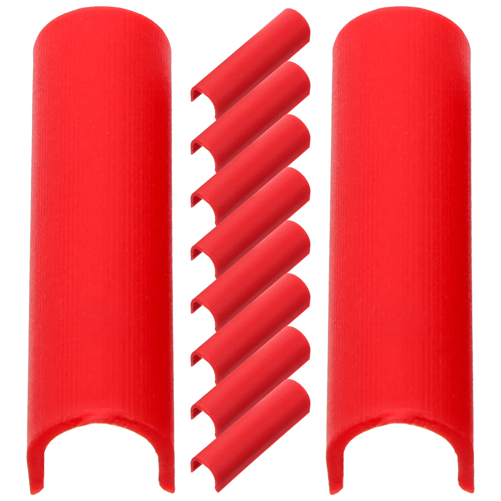 

10 Pcs Tile Manual U-shaped Sleeve Locator Pole Brick Plastic Protector Ceramic Protective Pusher Rod