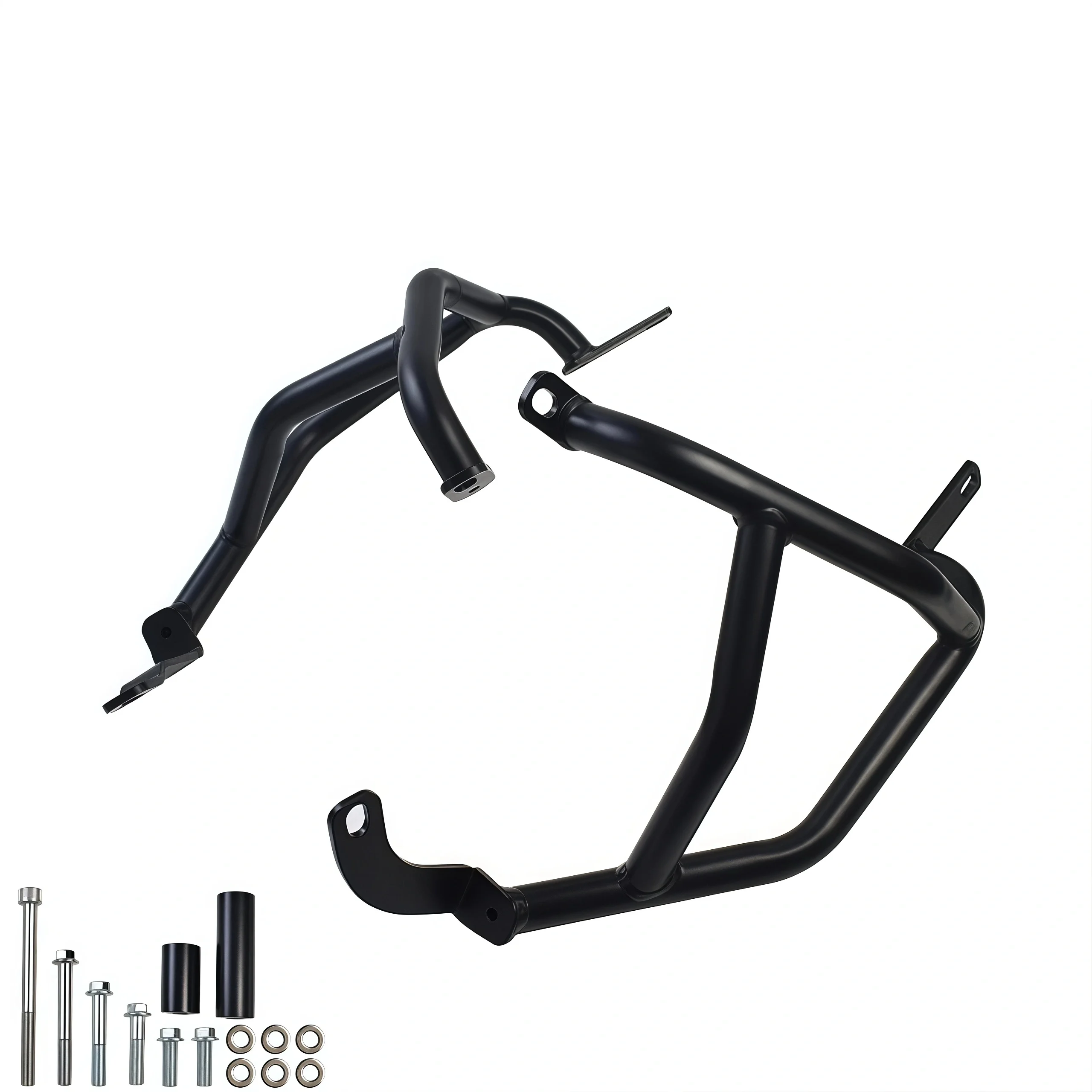 Z400 Z250 오토바이 엔진 가드 하이웨이 크래시 바 범퍼 안티 드롭 바 탱크 프로텍터 (가와사키 Z 400 Z 250 2018-2024년식)