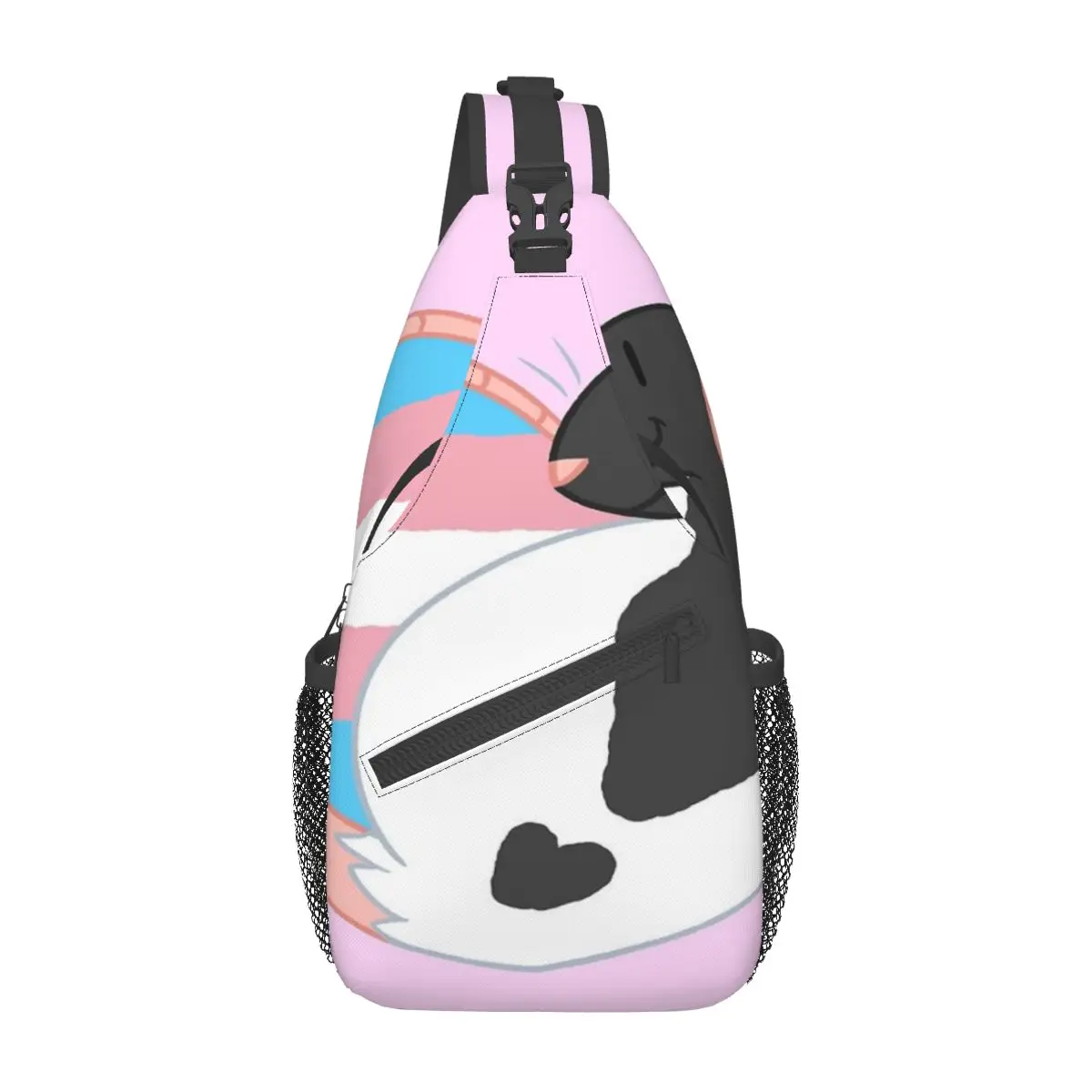 

Trans Pride Rat Chest Bag Trendy Durable Travel Cross chest bag Multi-Style