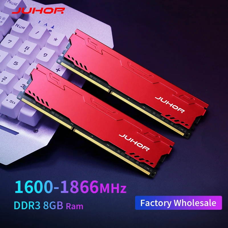 JUHOR メモリア Ram DDR3 4 ギガバイト 8 ギガバイト 1600MHz