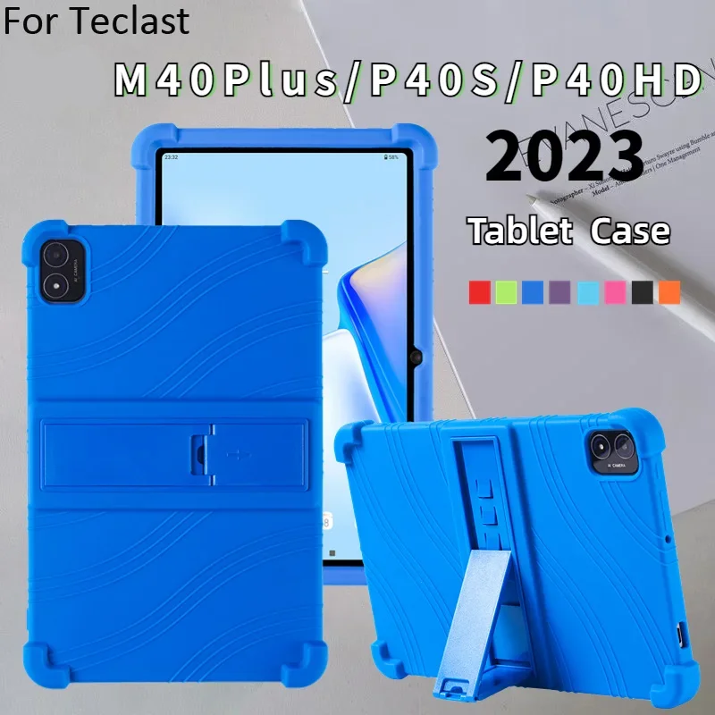 Shockproof Soft Silicon Tablet Case para Crianças,