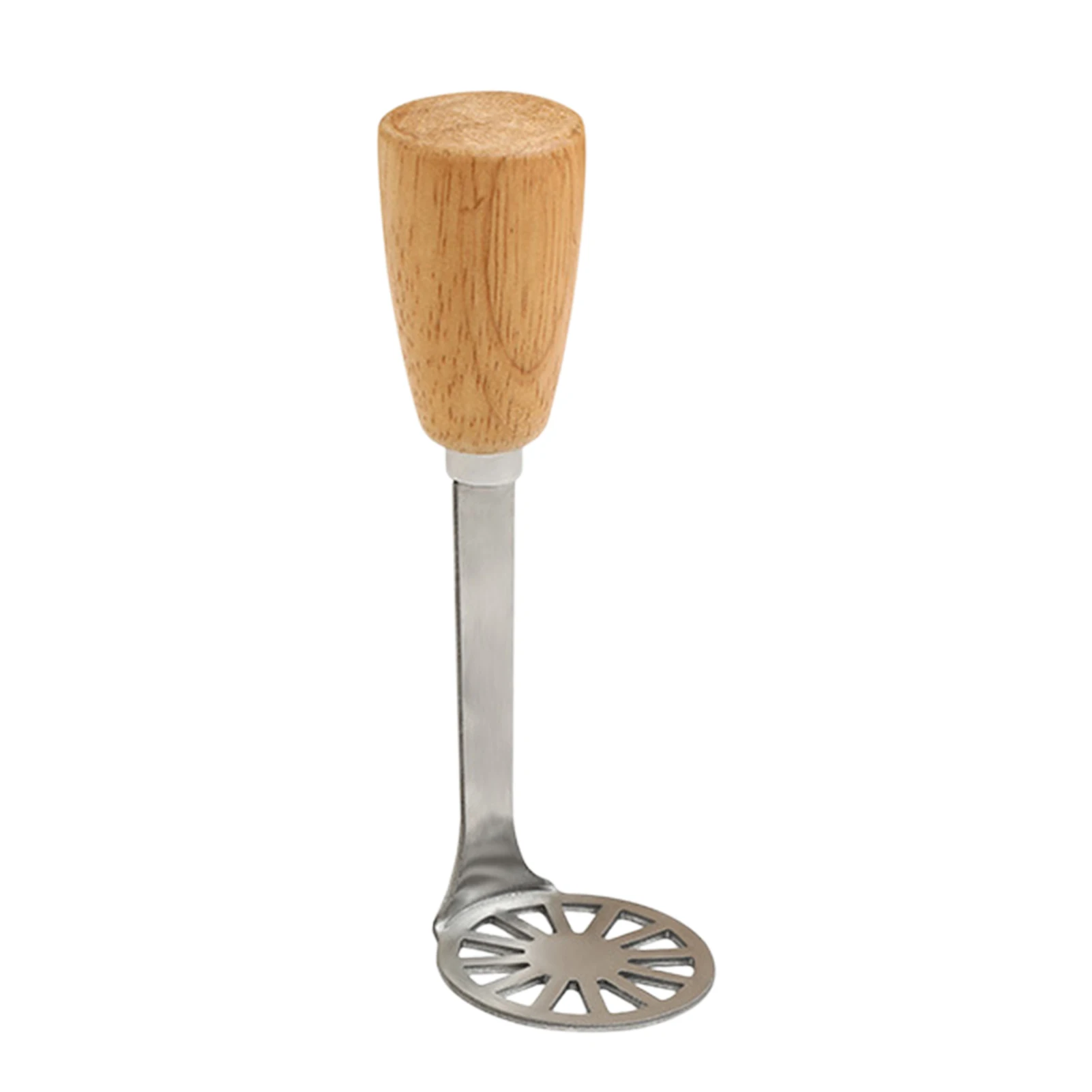 Wood Handle Manual Masher Reusable Baby Food Grinder Kitchen Accessories