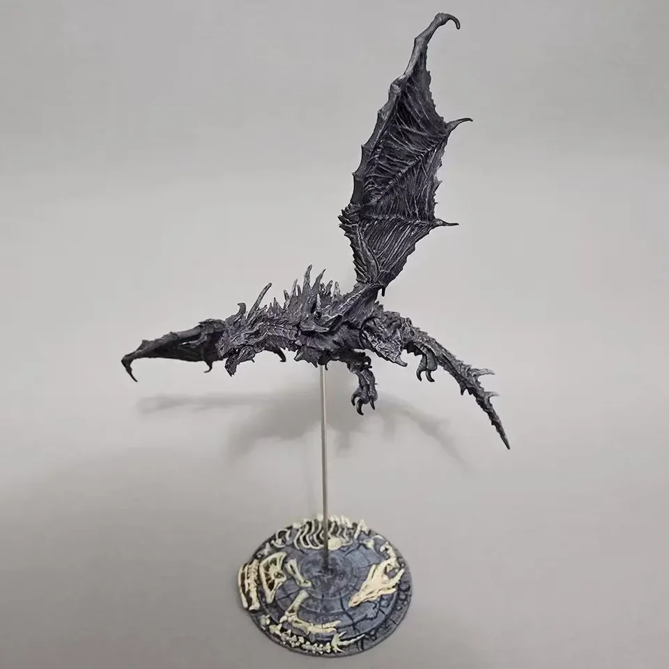 Elder V Skyrim Alduin Deluxe Action Figure Box Set dragon Figure