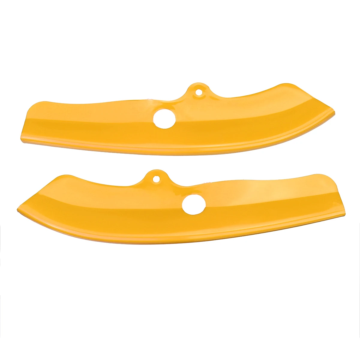 Yellow PP Front Bumper Lip Splitter Protector for Car