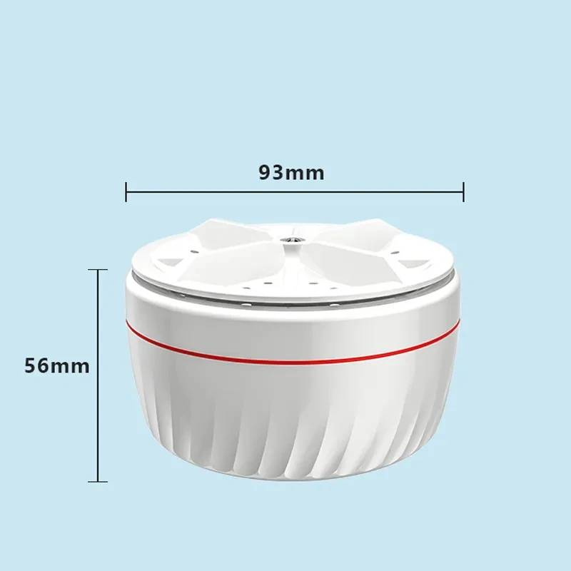 Portable Mini Washing Machine For Home Dormitory Underwear And Socks Mini Turbine Lazy Compact Washing Machine portable washing machine